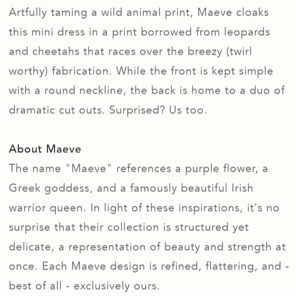 Maeve Knit Cutout Back Lined Mini Dress - Picture 11 of 11